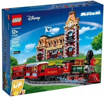 KLOCKI LEGO DISNEY 71044 POCIĄG I DWORZEC GOOFY