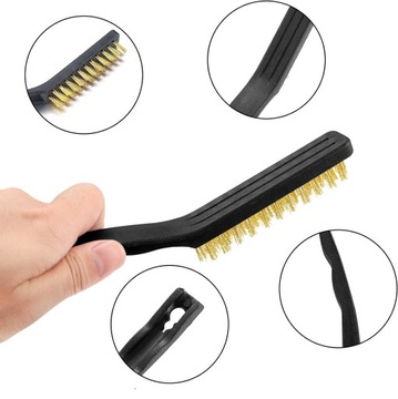 ЩЕТКА ИЗ СТАЛЬНОЙ ПРОВОЛОКИ 4-РЯДНАЯ ЩЕТКА ИЗ СТАЛЬНОЙ ПРОВОЛОКИ КРАСКА ПО МЕТАЛЛУ РЖАВЧИКИ