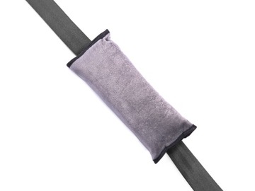 NAKŁADKA NA PAS SAMOCHODOWY - SZARY (27cm)