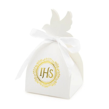 Благодарственные коробки для гостей Причастие IHS Host