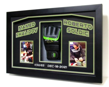 Мамед Халидов - Роберто Солдич Перчатка с автографом Хит коллекционера