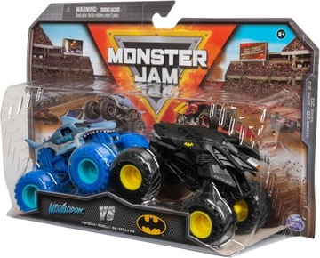 Monster Jam — оригинальный Бэтмобиль против 2-Pack Мегалодон