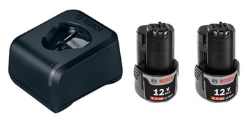 AKUMULATOROWA WIERTARKO-WKRĘTARKA UDAROWA BOSCH 12V 2x2Ah walizka GSB 12-30