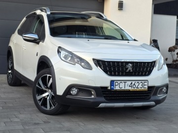 Peugeot 2008 I SUV Facelifting 1.2 PureTech 110KM 2017 Peugeot 2008 bezwypadkowy *CROSSWAY* panorama* NOW