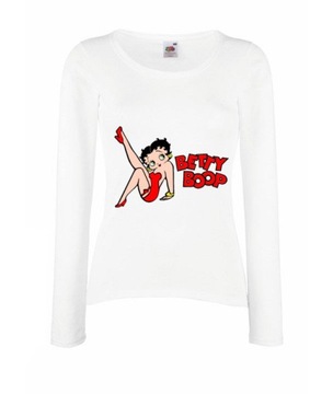 BLUZKA DAMSKA Betty Boop PIN UP WZORY PREZENT