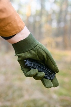 ТАКТИЧЕСКИЕ ПЕРЧАТКИ ИЗ СИНТЕТИЧЕСКОЙ КОЖИ, РАЗМЕР 10