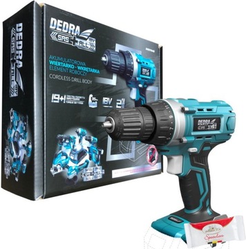 DEDRA DED7040 Wiertarko-wkrętarka Aku. SAS+ 18V