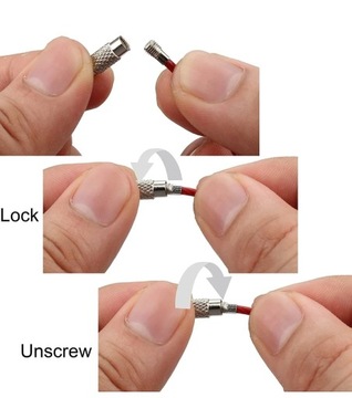 БРЕЛОК ДЛЯ КЛЮЧЕЙ СТАЛЬНОЙ ТРОС С ЗОЛОТОЙ РУЧКОЙ