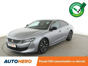 Peugeot 508 II Sedan 1.6 Puretech 225KM 2019 Peugeot 508 GT 224KM Automat Panorama Skóra Navi
