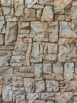 Tapeta Flizelinie KAMIEŃ ŁUPEK MUR CEGŁA efekt 3D