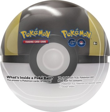 Pokémon TCG: Pokémon Go Poke Ball Tin- czarny
