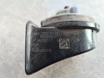 BMW F07 F10 F11 ORIGINÁLNÍ KLAKSON SIGNÁL ZVUKOVÝ 7279781