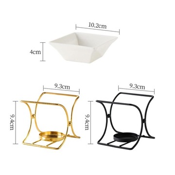 150 мл горелка для эфирного масла, подогреватель воска, подсвечник с ароматом золота