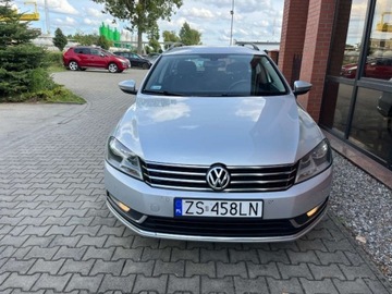 Volkswagen Passat B7 Variant 2.0 TDI CR DPF BlueMotion 140KM 2014 Volkswagen Passat Variant 2.0 diesel 140 KM automat zarej w PL ksiazka, zdjęcie 4