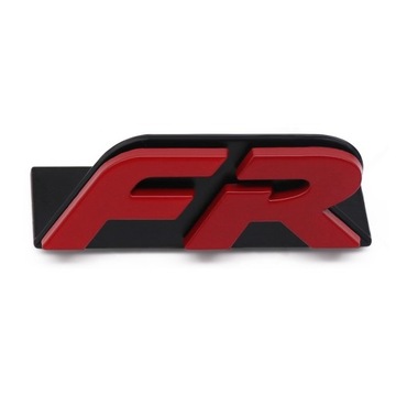 Akcesoria dekoracji Grill EMBLEMAT ZNACZEK logo SEAT FR 5.2*1.7cm