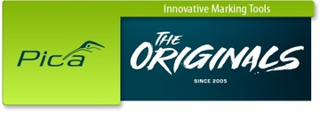 Маркер для глубоких отверстий PICA BIG INK, белый