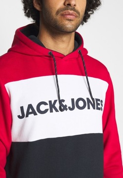 JACK&JONES Bluza z kapturem męska r. L