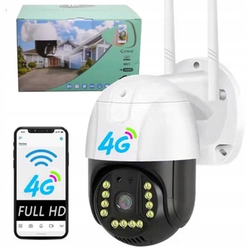 Kamera Obrotowa IP GSM 3G 4G LTE SIM FULL HD 2MP