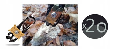 Многофункциональный брелок для мультитулов, 20 шариковых ножей