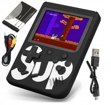 ПОРТАТИВНАЯ РЕТРО МИНИ-КОНСОЛЬ + ПАД 400 ХИТ ИГР