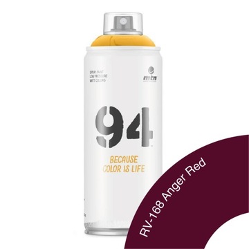 Montana MTN 94 spray 400 ml RV-168 czerwony