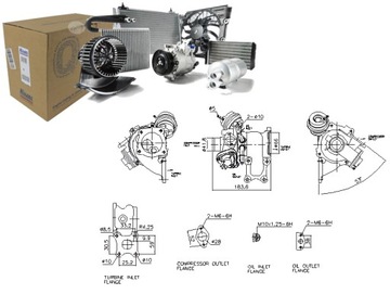 TURBO FORD B-MAX C-MAX II ECOSPORT FIESTA VI VII