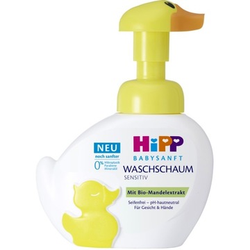HiPP Pianka do mycia twarzy i rąk kaczuszka 250 ml