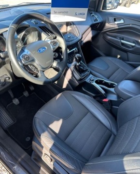 Ford Kuga II SUV 1.5 EcoBoost 150KM 2016 Ford Kuga Niemcy Grzane Fotele,Hak,Grzane Fotele 1.5 Benzyna 150KM, zdjęcie 5