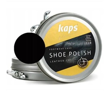 Pasta do Butów Czarna klasyczna Shoe Polish Kaps