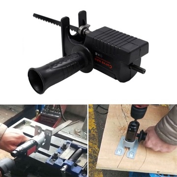 ADAPTERY DO ELEKTRONARZĘDZI PRZYSTAWKA PIŁA ADAPTER WYTRZYMAŁY CZARNY