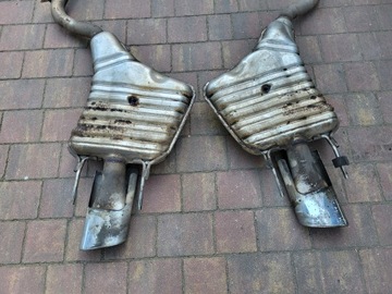 ГЛУШИТЕЛЬ ПРАВЫЙ ЛЕВЫЙ MERCEDES CL W216