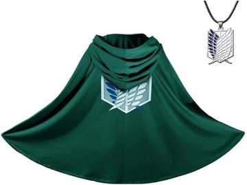 PELERYNA ATTACK ON TITAN ANIME Z NASZYJNIKIEM