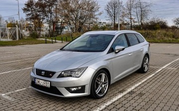 Seat Leon III ST 2.0 TDI CR 150KM 2014 Seat Leon 2,0TDI Salon PL 2014 r. 2.0 Diesel 150KM