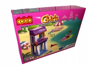 Klocki COGO Girls Skuter WODNY 73el