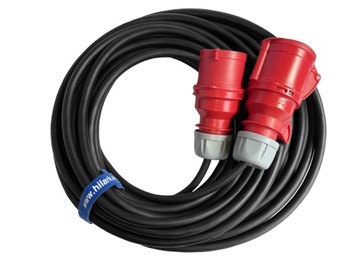 Резиновый силовой удлинитель 16А 5х2,5 25м H07RNF