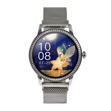 Zegarek smartwatch damski Android IOS FUNKCJE