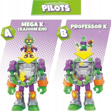 Супербот Мега-К Супер Зингс Робот Вещи 3в1