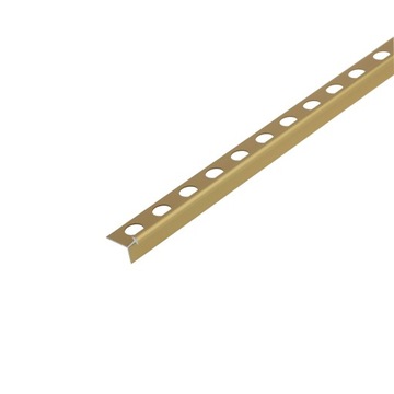 Profil do glazury aluminiowy 8mm Złoty