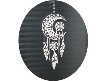 ZAWIESZKA ORNAMENT AŻUR ŁAPACZ SNÓW 18x40 GIRLANDA GLAMOUR PRZYSSAWKA