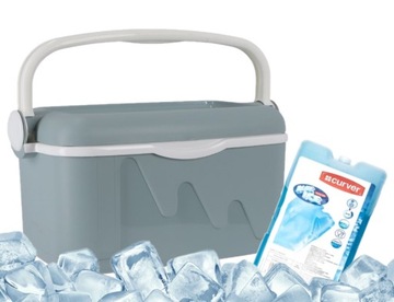 CURVER LODÓWKA TURYSTYCZNA PRZENOŚNA CAMPINGOWA + WKŁAD GRATIS 10L