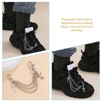 Moda Biżuteria Kobiety Łańcuszek do butów Cha