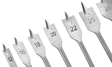 СВЕРЛА ПО ДЕРЕВУ С ПЛОСКИМ ПОЛОЖЕНИЕМ 12-32 НАБОР СВЕРЛ С ШЕСТИГРАННЫМ ПОЛОЖЕНИЕМ