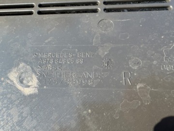 Стенки кармана для хранения вещей Mercedes Atego Axor