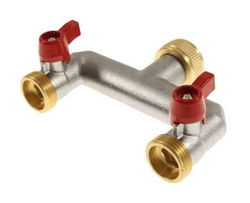 2-ХОДОВОЙ РАСПРЕДЕЛИТЕЛЬ 3/4 GZ С ШАРОВЫМИ КРАНАМИ