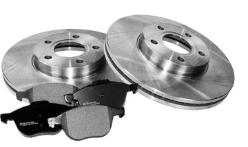 Tarcze x2 + klocki PRZÓD FOCUS II C-MAX S40 II V50