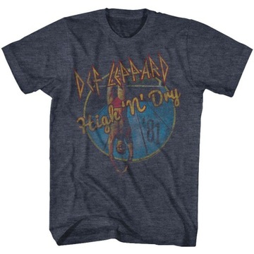 KOSZULKA Def Leppard Fade-y High N Dry Cotton T-Shirt