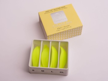 СИЛИКОНОВЫЕ ВАЛИКИ ДЛЯ ЛАМИНИРОВАНИЯ РЕСНИЦ YELLOW WONDER