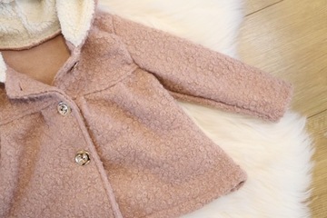 РОЗОВОЕ 98 пальто для девочки LAMB