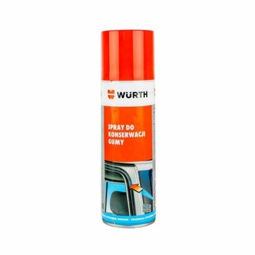 Spray do konserwacji gumy Wurth 300ml