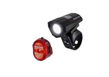 Zestaw lamp rowerowych Sigma Buster 100 +Nugget II